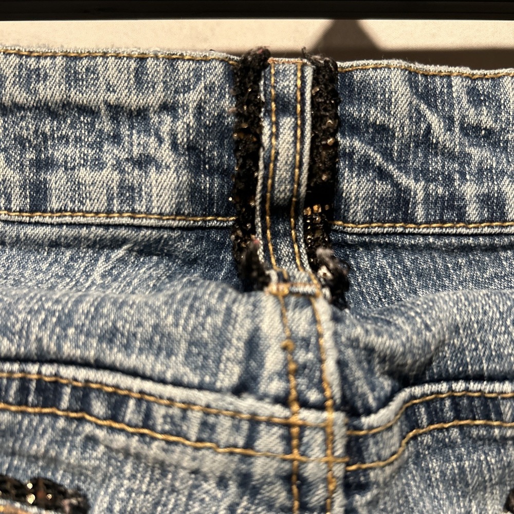 Vintage Y2K Zoey Beth Women's Bootcut Denim Jeans‎ 9/10 Medium Wash Stretch - Picture 11 of 11